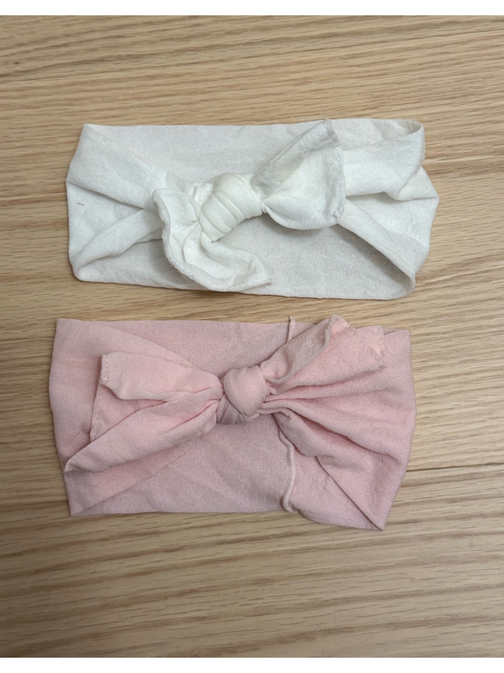 Baby Bling Bows - Pink and Cream